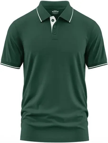 Polo T Shirts for Men – Graphic Printed Polo T-Shirt for Men Stylish Slim Fit Casual Wear - CustomTeeStudio