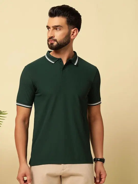 Polo T Shirts for Men – Graphic Printed Polo T-Shirt for Men Stylish Slim Fit Casual Wear - CustomTeeStudio